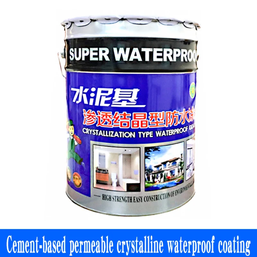 Cement-Based Permeable Crystalline Waterproof Coating