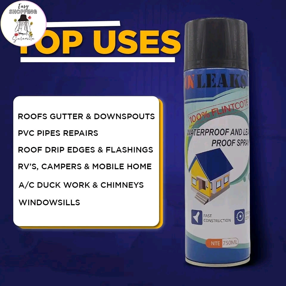 WATERPROOF LEAK SEALANT SPRAY