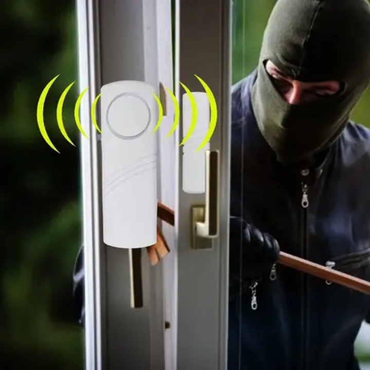 WIRELESS DOORS & WINDOWS ALARM.
