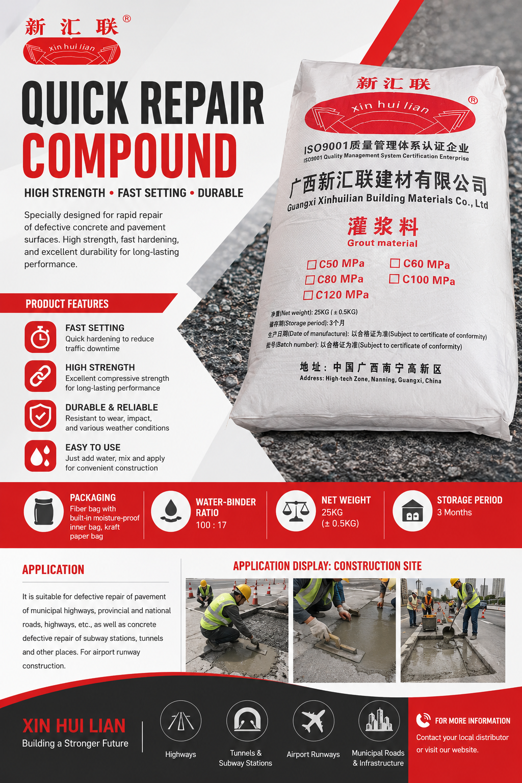 CONCRATE CRACK REPAIR